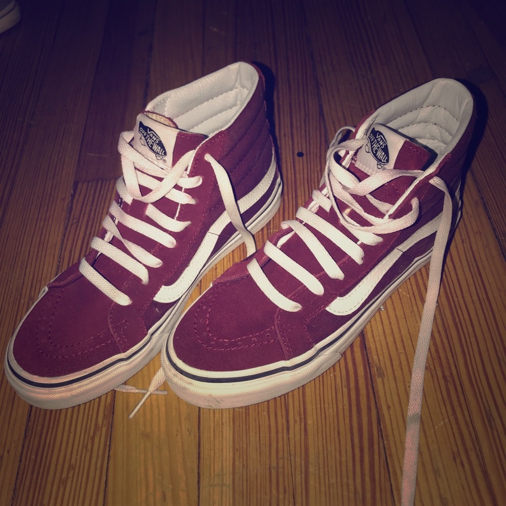 Vans high top shoes